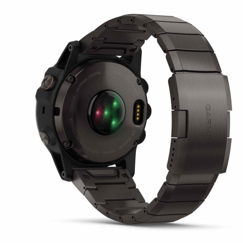Смарт-часы Garmin Fenix 5X Plus Sapphire титан фото 6