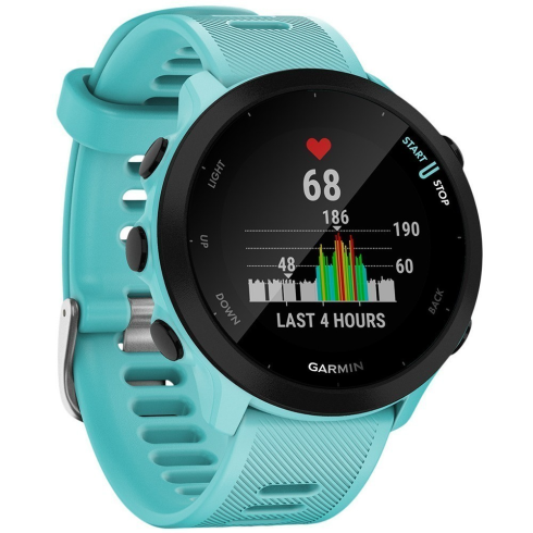 Смарт-часы Garmin Forerunner 55 бирюзовые/силикон фото 2
