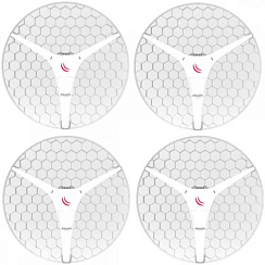 Комплект радиомостов Mikrotik LHG XL HP5 - 4 шт
