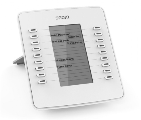 Модуль расширения Snom D7 белый для VoIP-телефонов D785/D715 фото 2