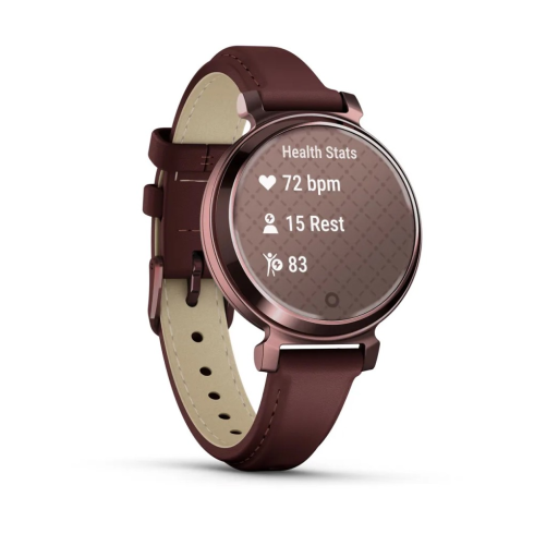 Смарт-часы Garmin Lily 2, стекло/алюминий, бронзовый/кожа фото 6