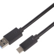 Кабель Rexant USB 3.1 type C -USB 3.0 1м черный фото 1