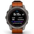 Смарт-часы Garmin Fenix 7 Pro 47 мм Solar сапфир/темный, кожа фото 5