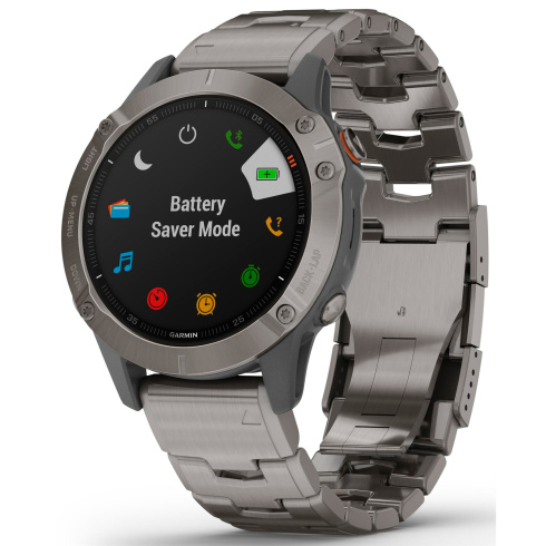 Смарт-часы Garmin Fenix 6 Sapphire титан фото 20