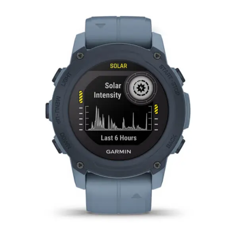 Смарт-часы Garmin Descent G1 45 мм Solar сапфир/Hurricane Blue, силикон фото 10