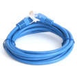 Патч-кабель EuroLan UTP Cat5e 3м синий фото 1