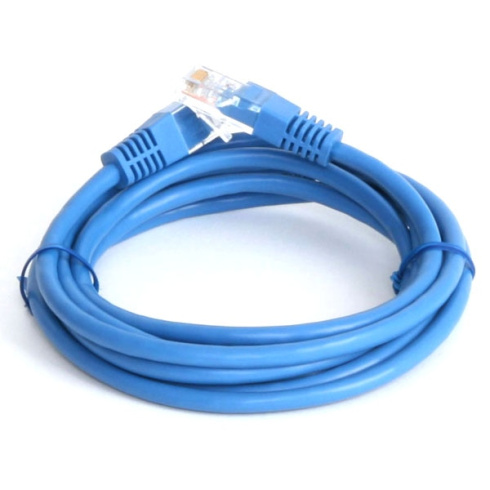 Патч-кабель EuroLan UTP Cat5e 3м синий