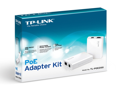 Набор адаптеров PoE TP-Link TL-POE200 фото 5