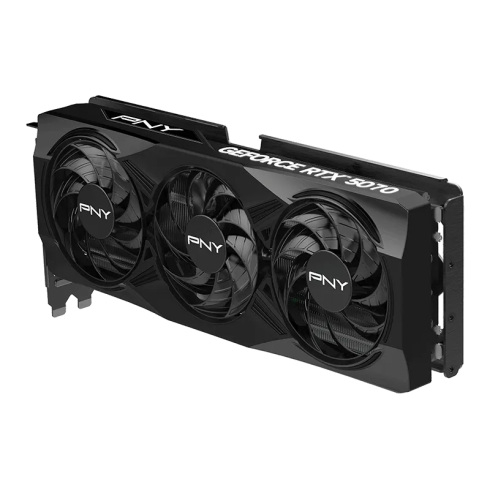 Видеокарта PNY GeForce RTX 5070 12GB Overclocked Triple Fan фото 4