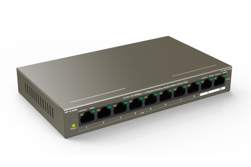 PoE коммутатор IP-COM F1110P-8-102W фото 2