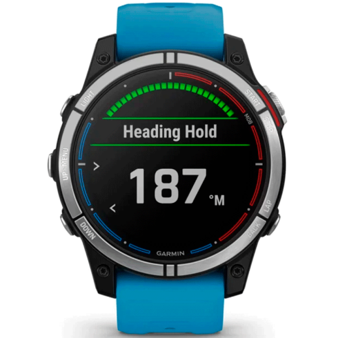 Смарт-часы Garmin Quatix 7 47 мм AMOLED стекло/темный, силикон фото 5