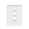 Вертикальная панель Ubiquiti Universal Paintable Keystone Wall Plate, 4-Pack (2-Port) фото 6