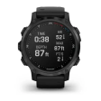 Смарт-часы Garmin Descent Mk2S 42 мм AMOLED сапфир/черный, силикон фото 9