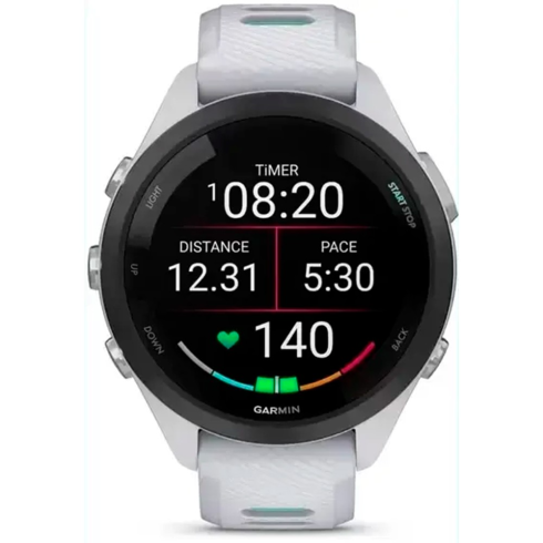 Смарт-часы Garmin Forerunner 265S белые/силикон фото 4