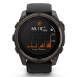 Смарт-часы Garmin Fenix 8 51 мм Solar сапфир/темно-серый, силикон фото 9