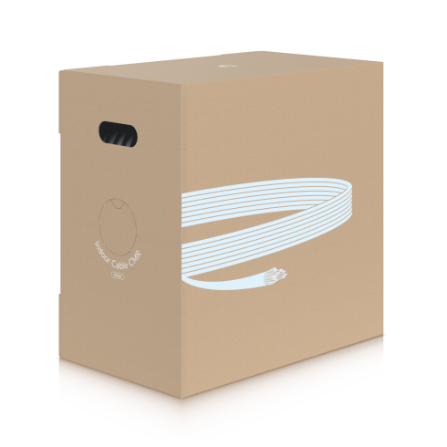 Кабель сетевой Ubiquiti UniFi Indoor Cable Cat6A CMR UTP внутренний, Сu, 305 м фото 1
