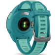 Смарт-часы Garmin Forerunner 165 Music AMOLED бирюзовые/силикон фото 12