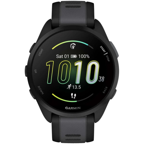 Смарт-часы Garmin Forerunner 165 AMOLED черные/силикон фото 4
