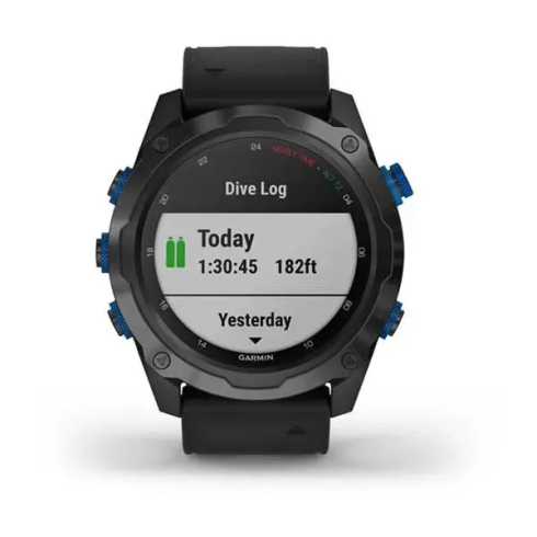 Смарт-часы Garmin Descent Mk2i 52 мм AMOLED сапфир/черный, силикон фото 9