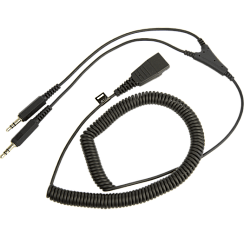 Шнур-переходник Jabra BIZ 1500|2300|2400 QD|2x3.5