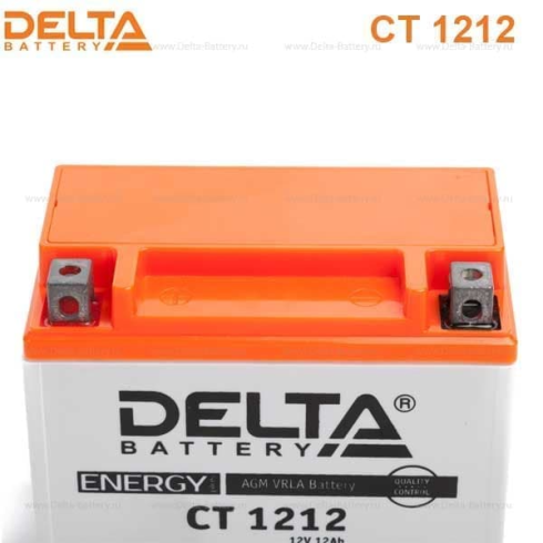 Аккумуляторная батарея Delta CT 1212 фото 3