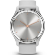Смарт-часы Garmin Vivomove Trend, стекло/полимер, серебристый/серый силикон фото 2