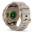 Смарт-часы Garmin Fenix 8 43 мм AMOLED сапфир/золотой, кожа фото 10