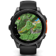 Смарт-часы Garmin Fenix 8 47 мм AMOLED стекло/темный, силикон фото 7