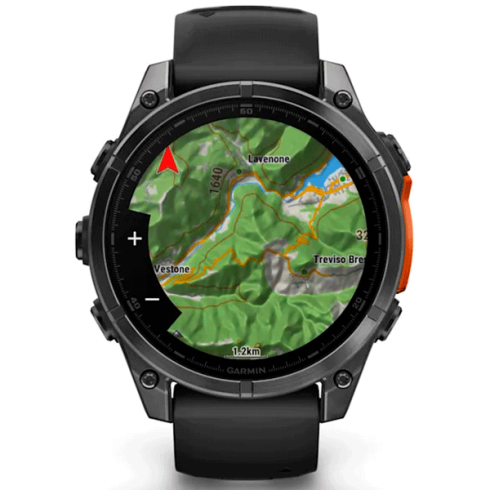 Смарт-часы Garmin Fenix 8 47 мм AMOLED стекло/темный, силикон фото 7