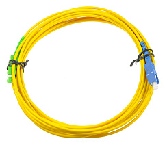 Оптический патч-корд SC APC/UPC 30 метров желтый