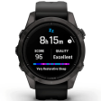 Смарт-часы Garmin Epix Gen 2 Pro 42 мм AMOLED сапфир/темный, силикон фото 6