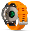 Смарт-часы Garmin Fenix 5 Plus Sapphire титан/оранжевый фото 5