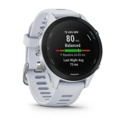 Смарт-часы Garmin Forerunner 255S Music белые/силикон фото 3
