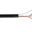 Кабель сетевой U/UTP Cat5e NETLAN внешний, Cu, PE, 305м фото 1
