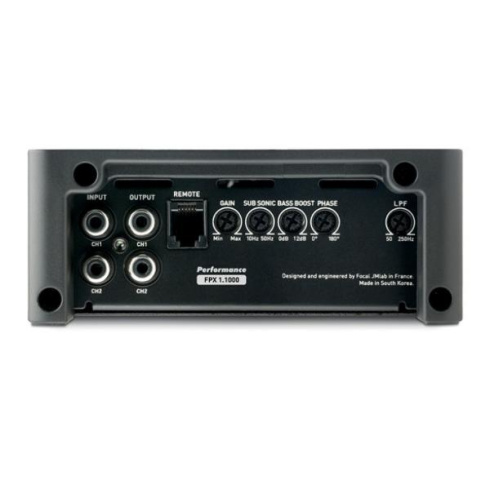 Автомобильный усилитель Focal FPX1.1000 фото 4
