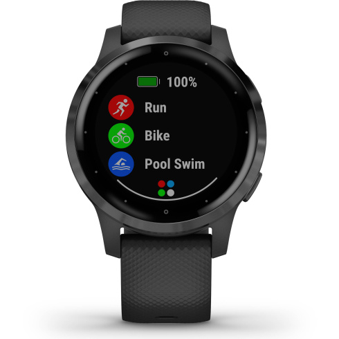 Смарт-часы Garmin Vivoactive 4S черный фото 2