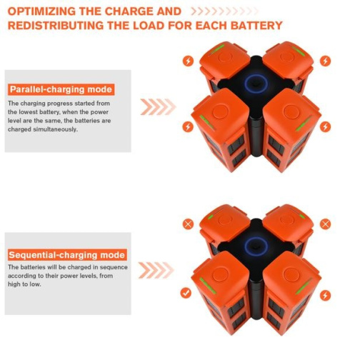Зарядный хаб Autel Robotics EVO II Battery Charging Hub фото 6