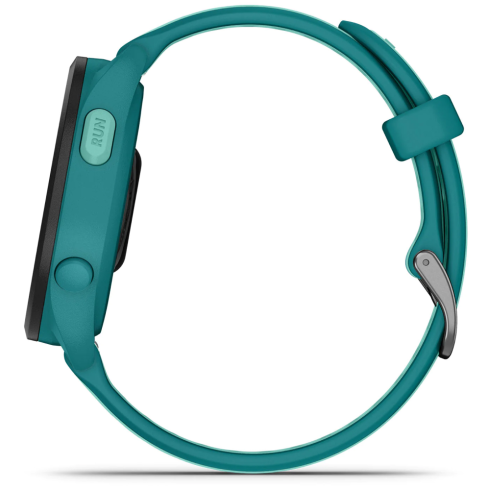 Смарт-часы Garmin Forerunner 165 Music AMOLED бирюзовые/силикон фото 10