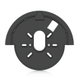 Защитный козырёк Ubiquiti G6 Dome Camera Weather Shield фото 3