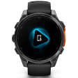 Смарт-часы Garmin Fenix 8 47 мм AMOLED стекло/темный, силикон фото 6