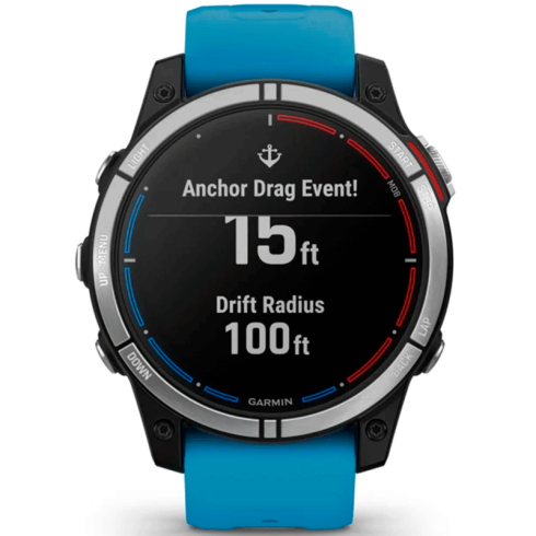 Смарт-часы Garmin Quatix 7 47 мм AMOLED стекло/темный, силикон фото 4