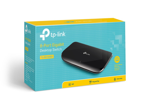 Коммутатор TP-Link TL-SG1008D фото 6