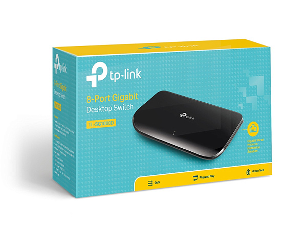 Коммутатор TP-Link TL-SG1008D Коммутатор TP-Link TL-SG1008D