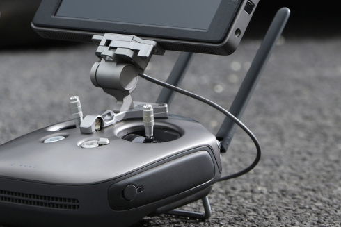 Монтажный кронштейн пульта ДУ Inspire 2 для монитора CrystalSky фото 5