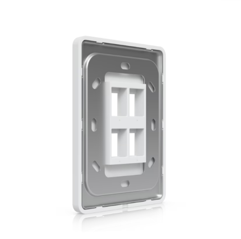Вертикальная панель Ubiquiti Universal Paintable Keystone Wall Plate, 4-Pack (4-Port) фото 4