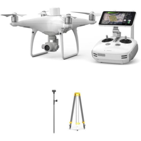 Дрон DJI Phantom 4 RTK и мобильная станция DJI D RTK 2 фото 2