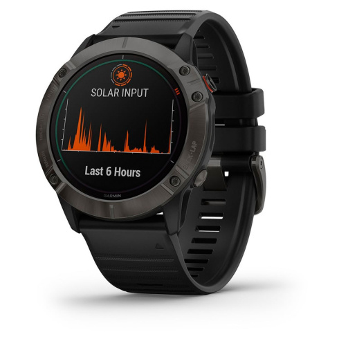 Смарт-часы Garmin Fenix 6X Pro Solar карбон фото 12