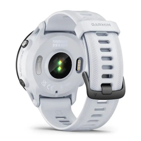 Смарт-часы Garmin Forerunner 955 Solar белые/силикон фото 7