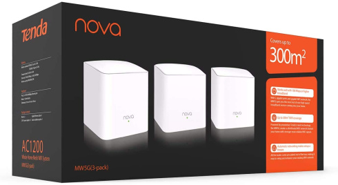 Wi-Fi система Tenda Nova MW5g (3-pack) фото 4