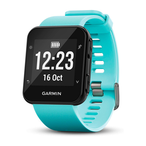Смарт-часы Garmin Forerunner 35 черный/голубой фото 5